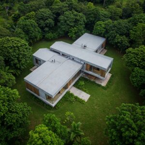 Demeure tropicale contemporaine à Petite-Île