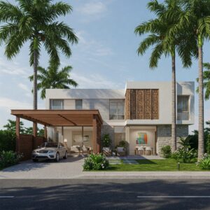 Architecture ouverte sur le lagon à Étang-Salé